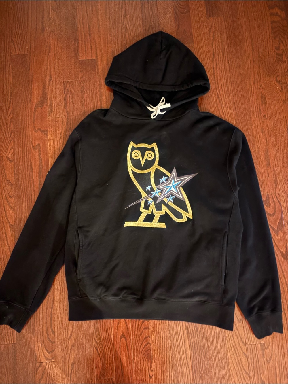 OVO x Scarborough Shooting Stars OG Hoodie Black Size Large